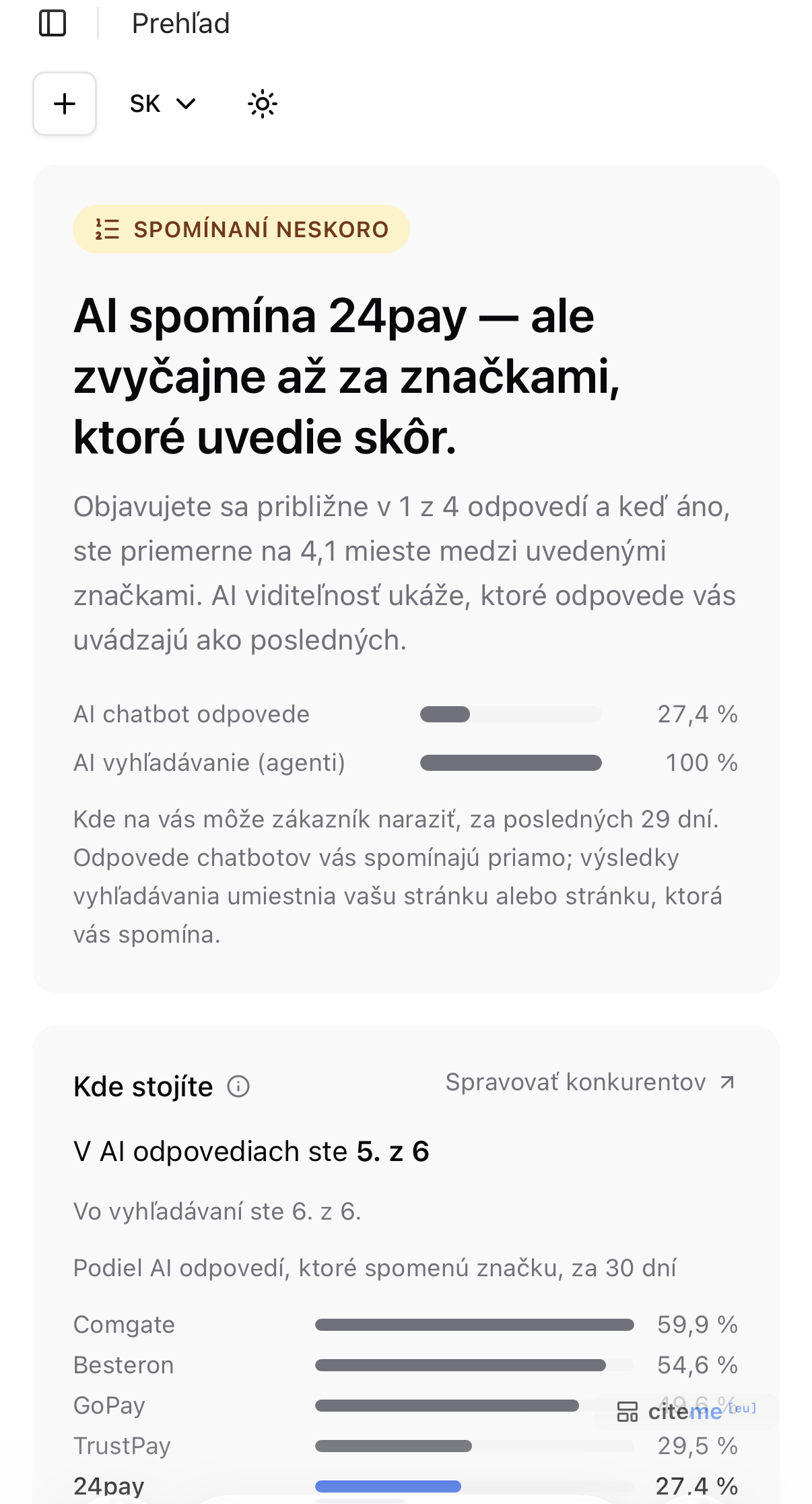 Úvodná obrazovka